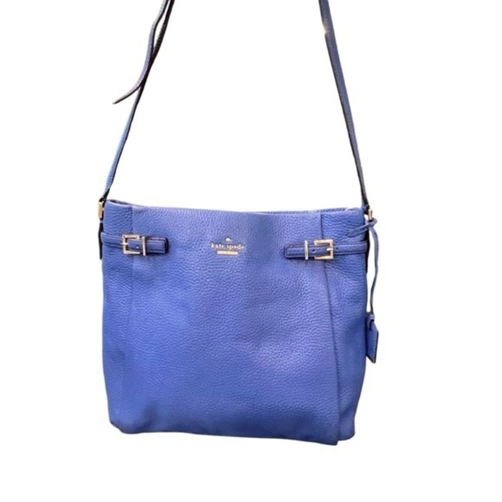 🎉SALE🎉 Kate Spade Holden‎ Street Brandy Blue Pebbled Leather Crossbody Bag